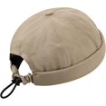 thumbnail image 2 of CoCoMangos Men Hats Docker Cap Breathable Beanie Brimless Hat Rolled Cuff Harbour Sailor Fisherman Leon Hat Waterproof Skullcap, 2 of 7