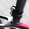thumbnail image 3 of Lightweight Aluminum Bike Seat Post Clamp Ensures Stability during Rides Comfortable Quick Release Seat Tube Collar, 3 of 11