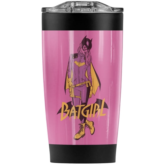Batgirl/All New Stainless Steel Tumbler 20 oz Coffee Travel Mug/Cup, Vacuum Insulated & Double Wall with Leakproof Sliding Lid | Great for Hot Drinks and Cold Beverages