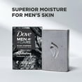thumbnail image 3 of DOVE MEN + CARE Natural Essential Oil Bar Soap Exfoliating Charcoal + Clove Oil 4 Count To Clean And Hydrate Mens Skin 4-in-1 Bar Soap For Men's Body, Hair, Face And Shave 5oz, 3 of 4