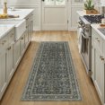 thumbnail image 2 of WIPONKEN 2x6 Runner Rugs for Living Room Bedroom Dining Room Office Farmhouse, Machine Washable Non Slip Vintage Persia Rug, 2 of 7