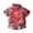 1-Red63, variant on Byoo Toddler Boy Watermelon Print Short Sleeve Shirt Point Collar Button Up Casual Top Breathable Cute Beach Vacation Shirts