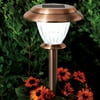 4-pc 3x Bright Copper Inwood Solar Lt