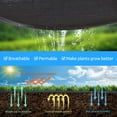 thumbnail image 7 of NAWAY 4FT X 300FT Weed Barrier Fabric High Permeability Landscape Fabric, Premium Garden Barrier Cloth, 7 of 7