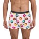 thumbnail image 1 of Balery Colorful Donuts Calzoncillos bóxer para hombre, ropa interior de algodón suave y transpirable con cinturilla de nailon-X-Large, 1 of 5