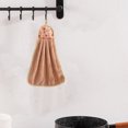 thumbnail image 1 of VBXOAE High Density Velvet Absorbent Kitchen Hand Towel Thickened Dishwashing Rags Soft Skin Friendly Hanging Bathroom Hand Wipe Convenient Storage Fashionable Cartoon Design Suit Home Use, 1 of 6