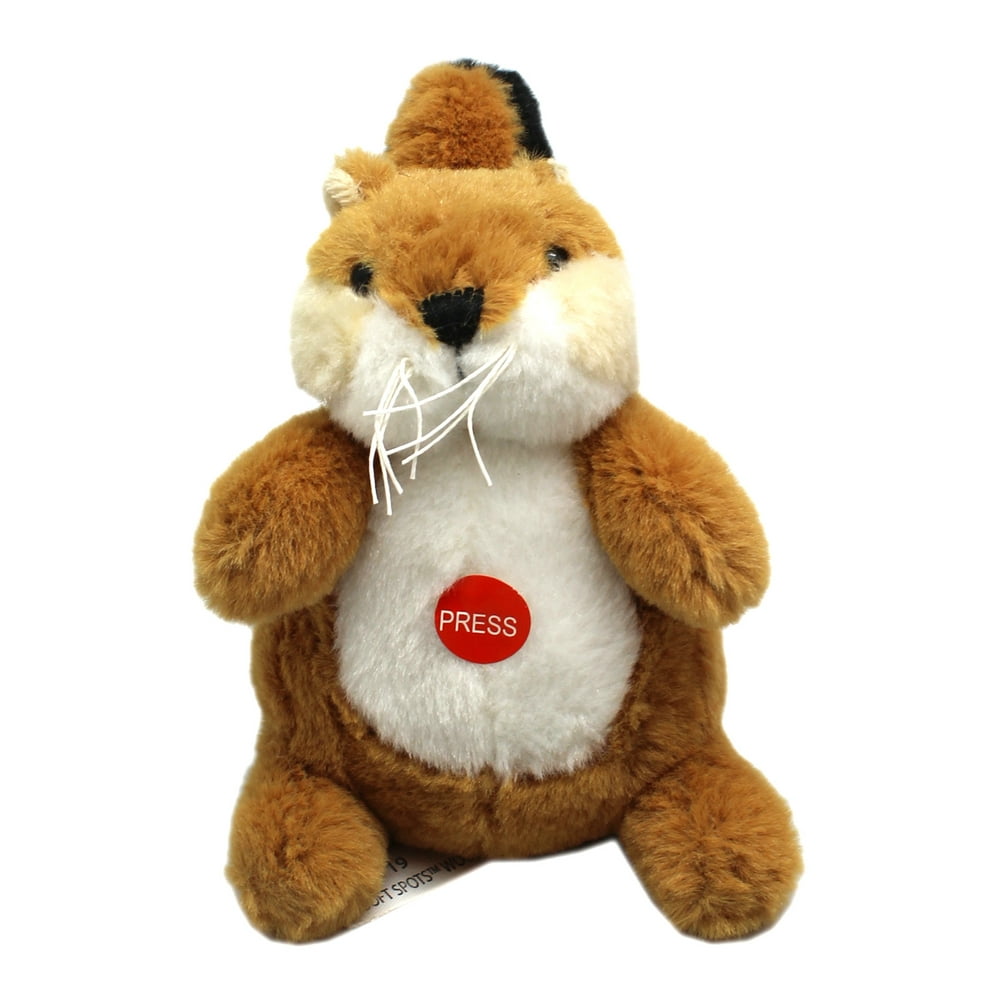 Soft Spots Woodland Animal Small Kids Plush Toy: Squirrel - By Ganz (4in) - Walmart.com