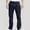 Navy, variant on Straight Leg Khaki Pants for Men Dress Trousers Slacks Green Relaxed Fit Chino Pants Men L