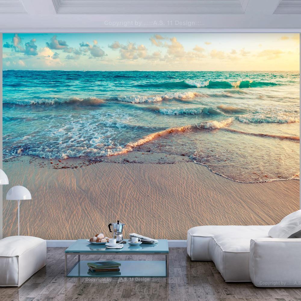 Tiptophomedecor Peel and Stick Beach Wallpaper Wall Mural - Beach In