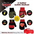 thumbnail image 2 of Disney Kids Winter Set, Kids Gloves or Toddlers Mittens, Lightning McQueen 4 Pairs, 2 of 3