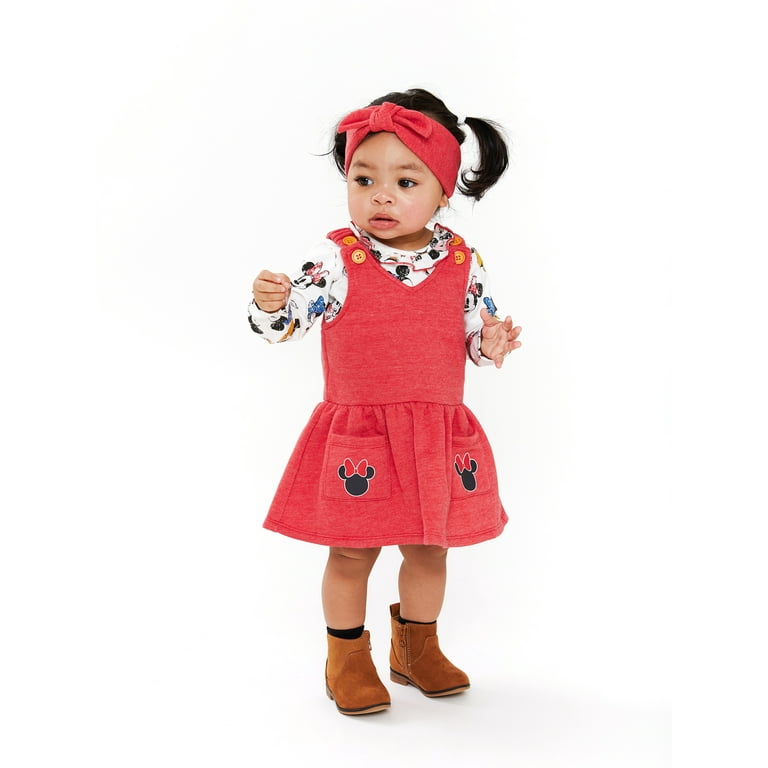 2-piece Minnie Mouse Dress Set - Red/Minnie Mouse - Kids