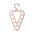 thumbnail image 1 of Cqxid Home Textile Storage Under $5 Multifunctional Triangle Nine Hole Hanger New Hanger Plastic Can Rotate Clothes To Store Shelves, 1 of 3