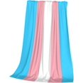 thumbnail image 2 of Pride Blanket Rainbow Flannel Fleece Blankets and Throws for Women Men Bed Sofa All Season Use 60"x50", 2 of 5