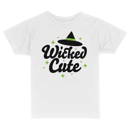 

Wicked Cute Toddler Kids T-Shirt White 3T