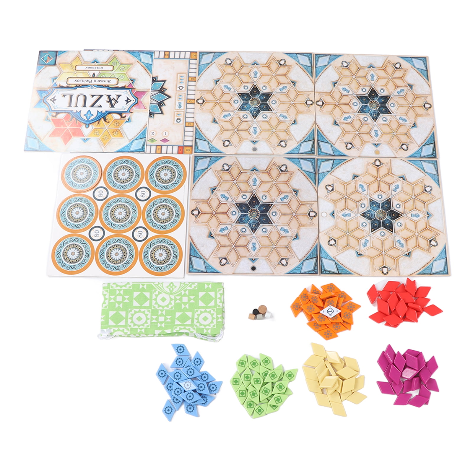 Tile Placement Game, Multiplayer Tile Board Game For Holiday Party