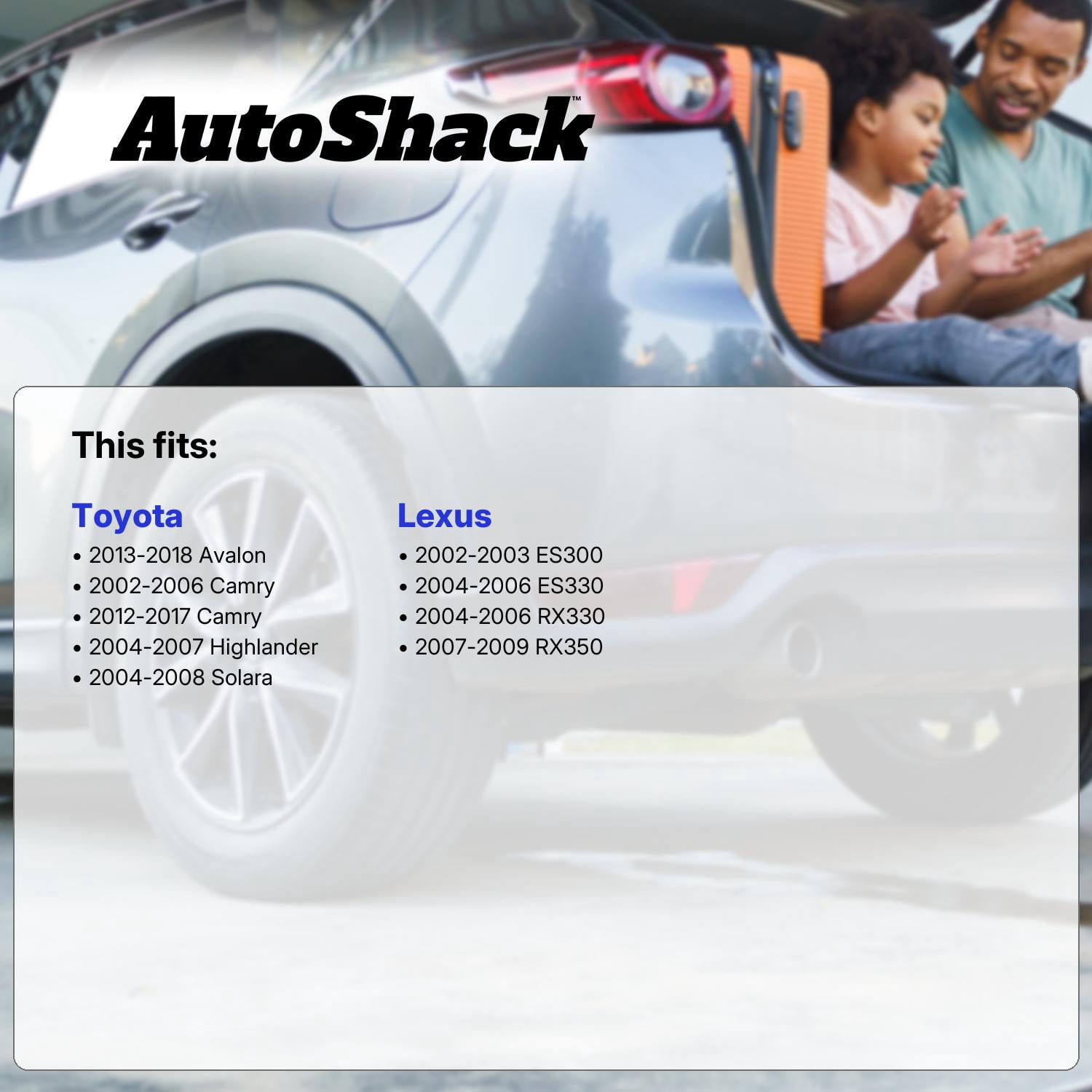 AutoShack Front CV Axle Shaft Assembly for Toyota & Lexus, Camry 2002-2006, 2012-2017 Highlander 2004-2007 Avalon 2013-2018 RX350 07-09 RX330 04-06 Solara 04-08, FWD L4 2.5L V6 3.0L 3.3L 3.5L, Left