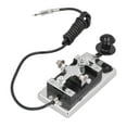 thumbnail image 2 of Hand Key CW Telegraph, Morse Code Shortwave  Practice Machine Teaching Aids With Spring For Beginners For DIY For Physical Electricity Experiment, 2 of 8
