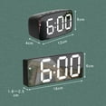 thumbnail image 3 of Bedside Table Number Clock Backlight Nightlight LED Digital Electronic Clock Alarm Clock Large Number 4, 3 of 8