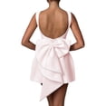 thumbnail image 1 of Vestido de cóctel Aosadin, elegante, satinado, de noche, rosa perla, 1 of 6