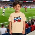 thumbnail image 2 of YunPes Unisex Short Sleeve T-shirt Football Print Tees Scotland 2026 Football Tops Summer Boys & Girls Casual Crewneck Clothes, 2 of 4