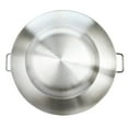 thumbnail image 3 of 23" Round Stainless Steel Concave Comal Pozo Griddle Taco Grill Fry Pan Wok Cook, 3 of 4