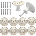 thumbnail image 1 of 10pcs Vintage Drawer Door Handle, 35mm Furniture Knob, Round Drawer Knobs, Brass Door Knobs, Furniture Handles For Cupboard Cabinet Kitchen, Kids Room, 1 of 5
