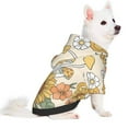 thumbnail image 2 of Bingfone Groovy Hippie Flower Mushrooms Dog Clothes Hoodie, Pet Winter Coat,Puppy Sweatshirts For Small Dogs Boy Girl,Suitable For All Breeds-X-Large, 2 of 8