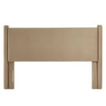 thumbnail image 5 of Headboard, Queen, Gray, Velvet, Hotel Bedroom, Modern Contemporary, HB38164, 5 of 7
