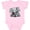 AD-Pink, variant on Inktastic KiniArt Elephant Boys or Girls Baby Bodysuit