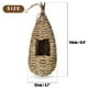 thumbnail image 2 of Casas De Colibrí Hierba Tejida A Mano Colgando Bird Hut Nido De Colibrí Natural Para Exteriores Kearding PT002155-00, 2 of 6