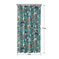 thumbnail image 5 of Pitbull Dog and Flower Floral Shower Curtain 36"x72" ,Bathroom Decorative Shower Curtains Set with 12 Hooks,Modern Waterproof Washable Shower Curtain, 5 of 6
