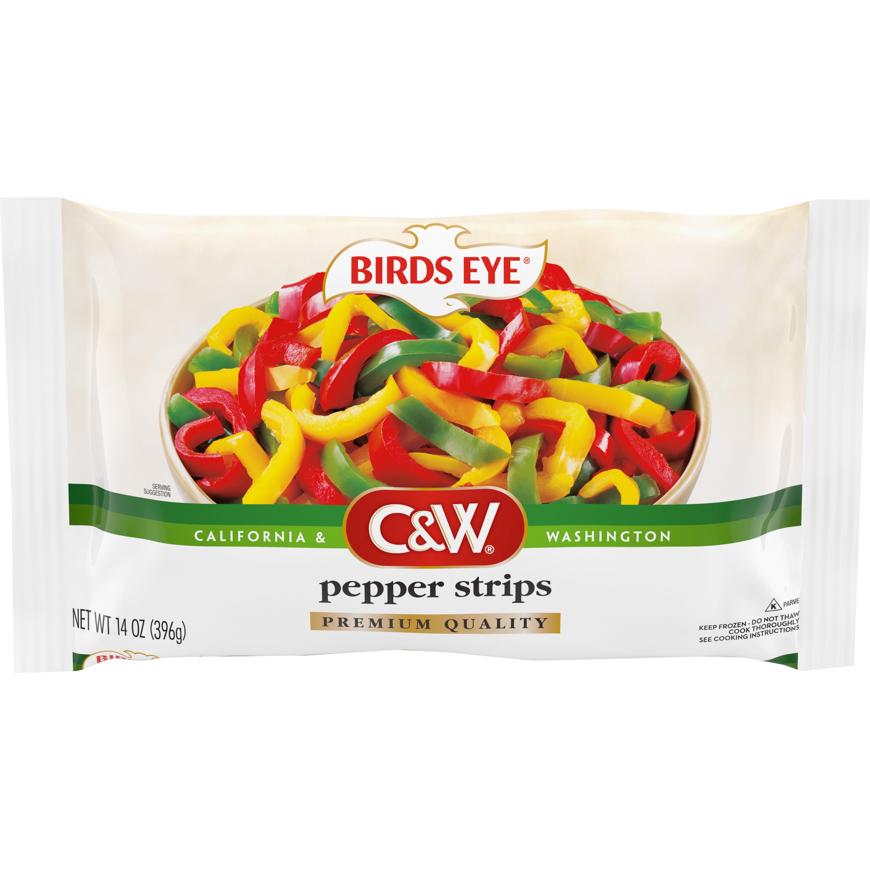 Birds Eye C&W Petite Whole Green Beans, Frozen Green Beans, 14 Oz