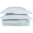 thumbnail image 1 of Egyptian Cotton 650 Thread Count Solid Duvet Cover Set  Full/Queen-Light Blue, 1 of 1