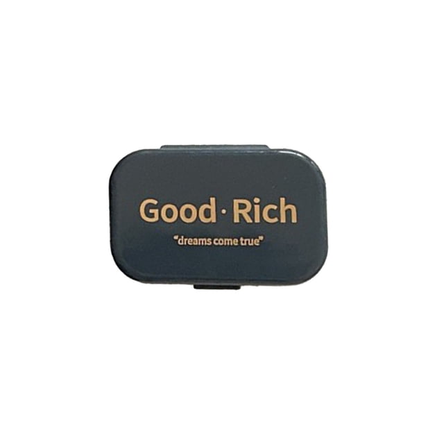Blue Plastic Contacts Lens Case Portable Travel Storage Box Compact Holder Daily Travel Use