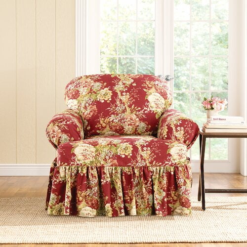 Ballad T Cushion Armchair Slipcover, T Cushion Chair Slipcover Pattern