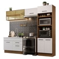 thumbnail image 2 of Cocina Integral Madesa Agata 270cm Marrón/Blanco, 2 of 5