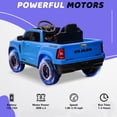thumbnail image 4 of RAM 1500 Ride On Car for Kids, 12V Powered Ride On Truck w/ Remote Control, 4 Wheel Suspension, Bluetooth, Lights, Electric Cars for 3-6 Yrs, 4 of 12