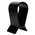 thumbnail image 2 of Soporte Para Auriculares De Madera Simple De Chapa De Nogal Natural, Soporte Para Auriculares, Estante Para Auriculares, Hogar De Oficina Para Auriculares Al Aire Libre ANGGREK Negro, 2 of 8