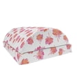 thumbnail image 1 of Floral Foot Rest, Cartoonish Flower Petals in Spring Colors on Plain Background, Non-Slip Backing Adjustable Ergonomic Memory Foam Leg Support for Office, Multicolor, by Ambesonne, 1 of 5