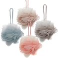 thumbnail image 1 of Shower Sponge Loofah Large  4PCS Bath Shower Loofah Body Washing Pouf Bath Puff, 1 of 10