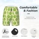 thumbnail image 3 of Fotbe Various Lemons Traje de Baño para Hombre – Shorts de Natación de Secado Rápido con Forro y Bolsillos-Large, 3 of 6