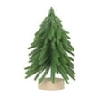 thumbnail image 1 of Dsscvnef Tabletop Mini Christmas Trees Christmas Trees Mixed Size Miniature Decorative Trees With Wood Base Crafts Trees for Christmas Decorations Home Kitchen Third Christmas Ornament Hang Loose Orna, 1 of 3