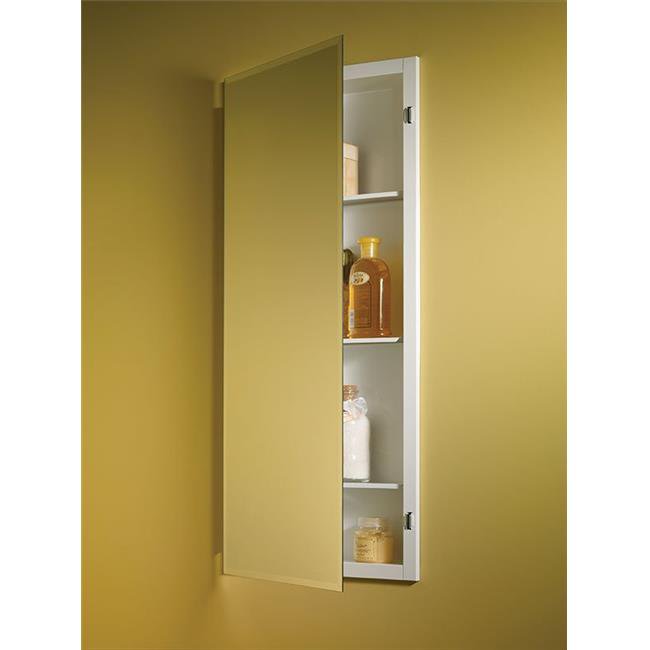 Jensen 868P34WH 16 x 36 in. Horizon 1 Door Bevel Edge Medicine