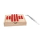 thumbnail image 1 of Juego de mesa de solitario de madera, juguete educativo, regalo de cumpleaños, rompecabezas Marrón claro, 1 of 9