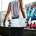 thumbnail image 7 of 33"x9" Skateboard Grip Tape Protector Sheets Nonslip Protection Griptape Sheet for Outdoor Sports Cute Clouds and Hearts Pattern, 7 of 7
