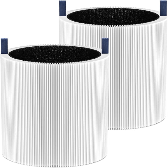 2 Pack Mini Max Replacement Filter Compatible with Blue Pure Mini Max Air Purifiers, HEPA & Activated Carbon Blue Pure FMINI Filter Fits for Blue Pure Mini Max