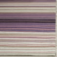 thumbnail image 4 of SAFAVIEH Marbella Xanthia Striped Runner Rug, White/Lilac, 2'3" x 8', 4 of 6