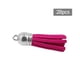 thumbnail image 4 of Inteprter 28 piezas bolsa Keychian creativo delicado llavero colgante borlas artesanía decoración DIY accesorio para bolsos llaves Artesanía Rosa roja Inteprter HA059646-08B, 4 of 6
