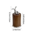 thumbnail image 2 of SIYTUAU Cute Bunny Toothpick Container Dispenser Imitation Wood Grain Straight Design Funny Decor Piece For Office Desktop Kitchen Home D, 2 of 7