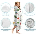thumbnail image 7 of Cartoon Tractors Hay Bales White Pattern Hooded Bath Towel，60"x35" for Ages 3 To 12 Kids, Quick Dry Lightweight Soft Microfiber Hood Beach Towel Cover Up for Kids, 7 of 7